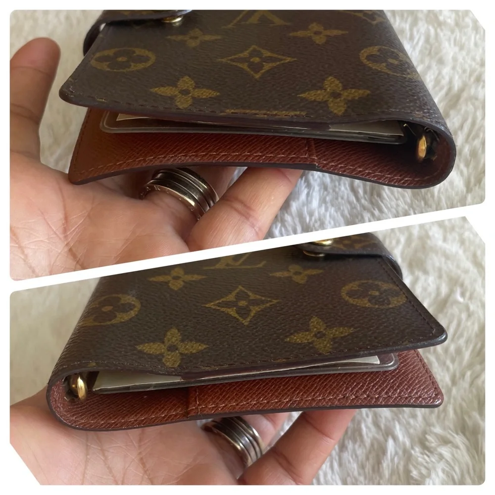 Louis Vuitton agenda pm size🤎🤎🤎🤎💜💜💜